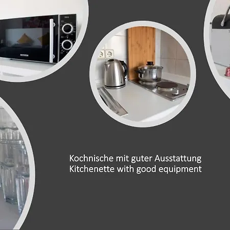 Apartment Wersten Nahe Uni & Uniklinik, Neue Mobel & Bad, Kochnische Dusseldorf